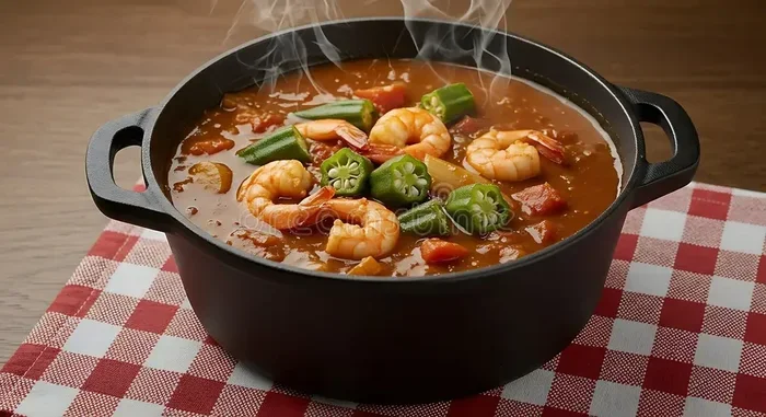Gumbo with Okra