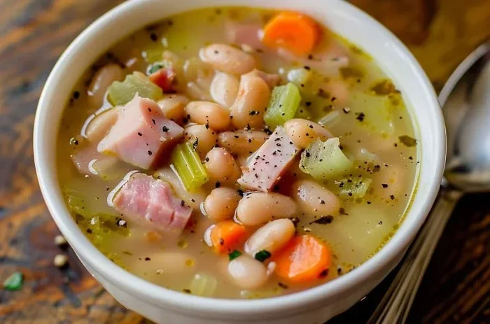 Ham Bone Soup with Beans