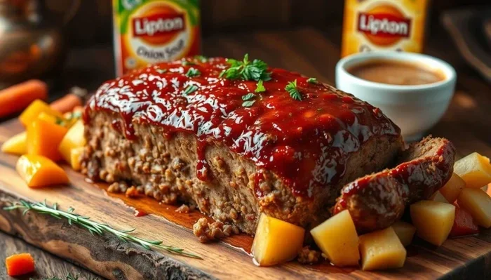 Lipton Onion Soup Meatloaf