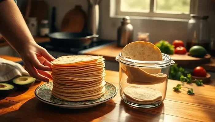 Ow to Store Homemade Tortillas