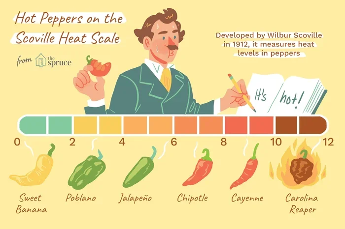 Scoville Scale Pepper Heat