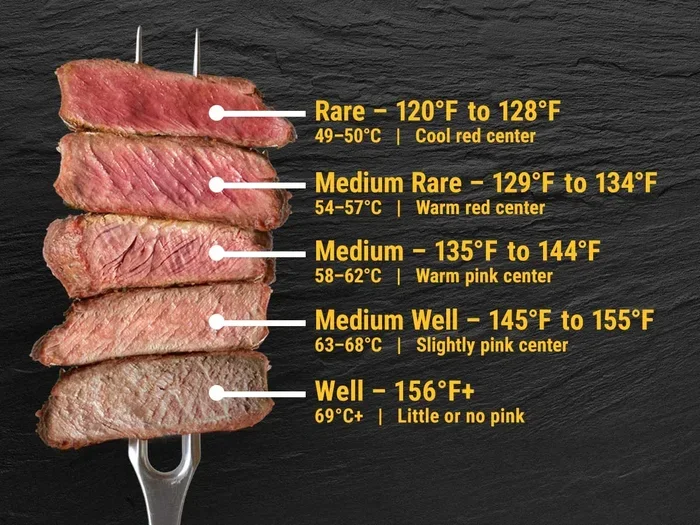 Printable Meat Temperature Chart Pdf