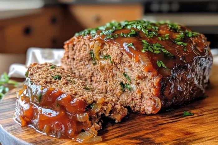 Meatloaf with Onion Soup Mix
