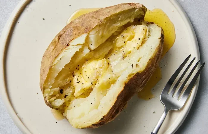 Microwave Baked Potatoes