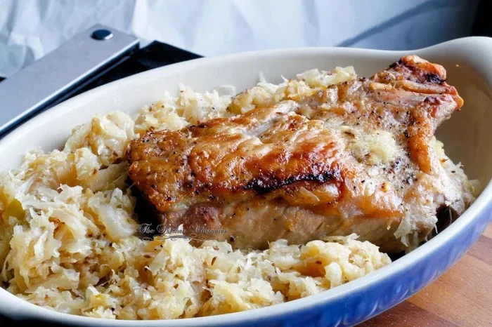Pork Roast and Sauerkraut