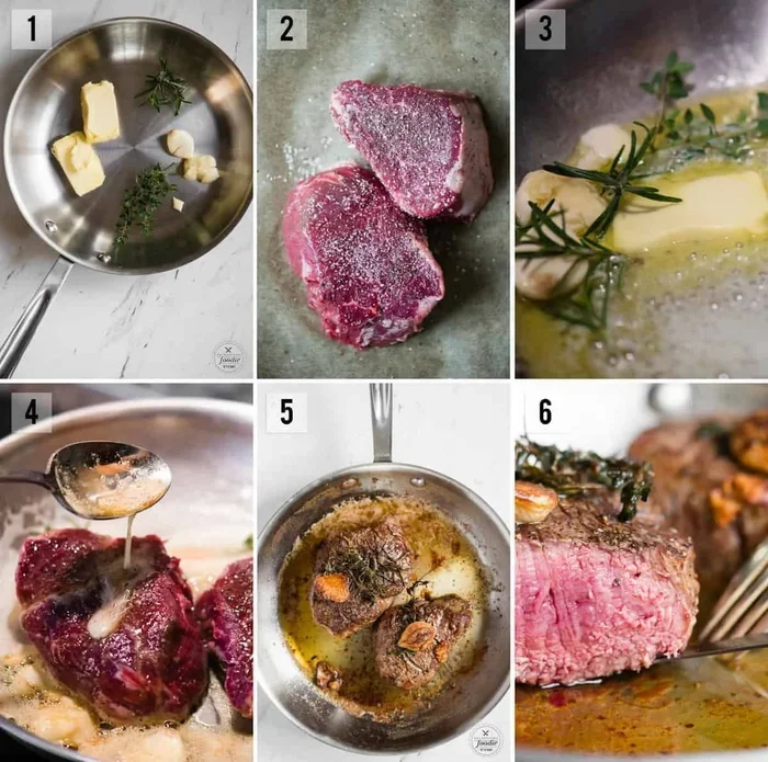 Finish Filet Mignon in Oven