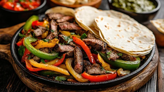 Easy Steak Fajitas