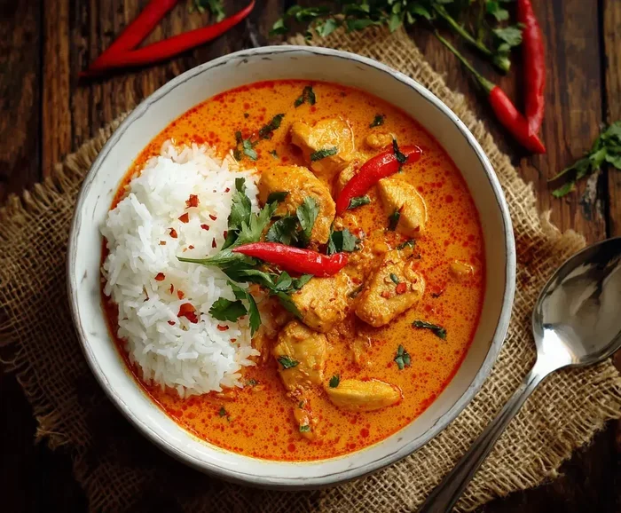 Thai Red Curry with Chicken